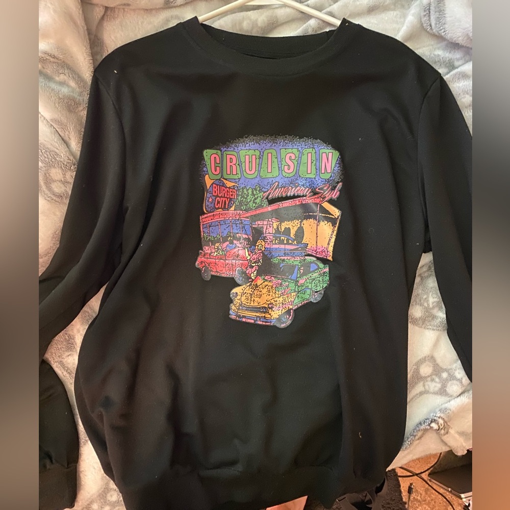 Vintage Style Crewneck Sweatshirt